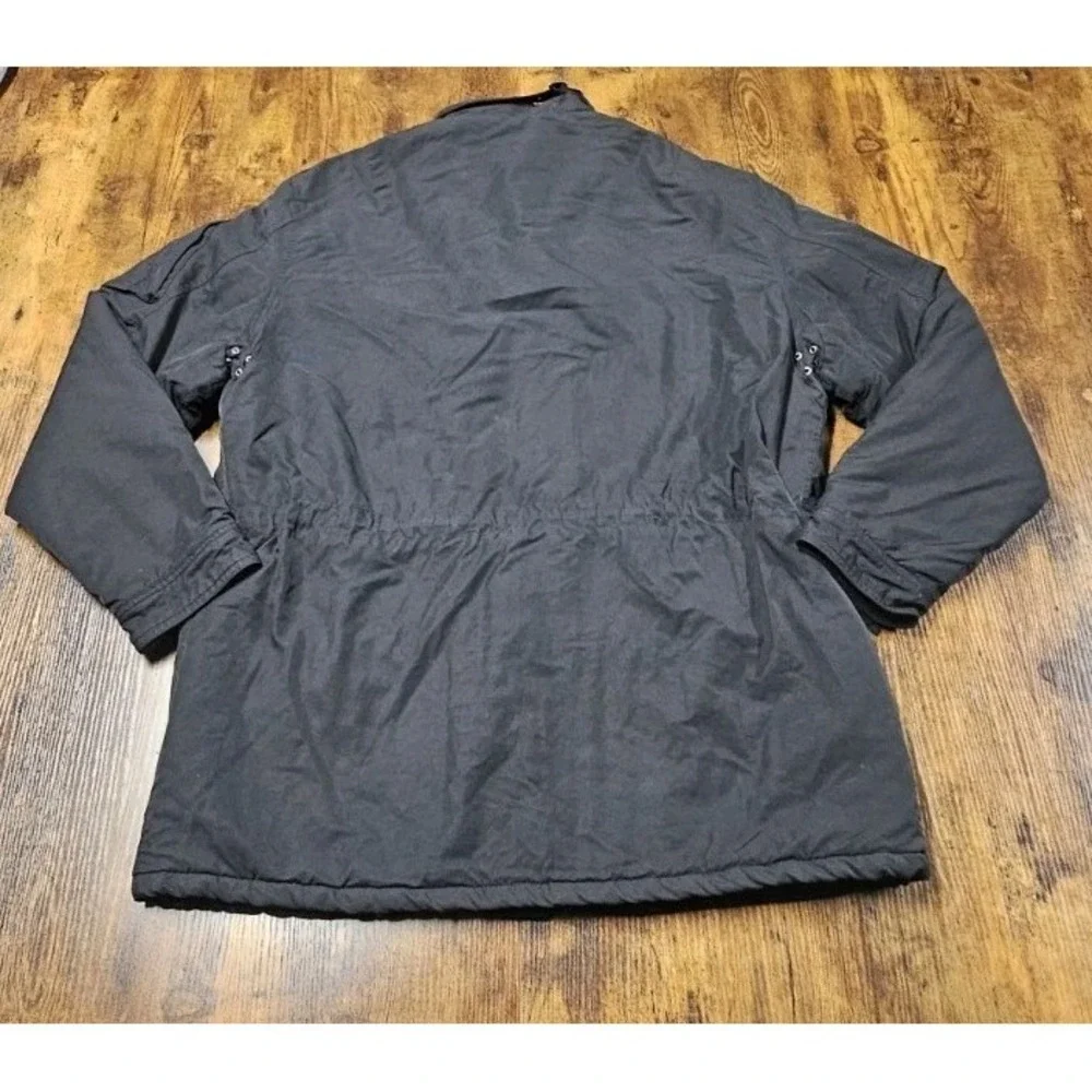 Vintage Polo Ralph Lauren Black M-65 Military Inspired Field Jacket Large